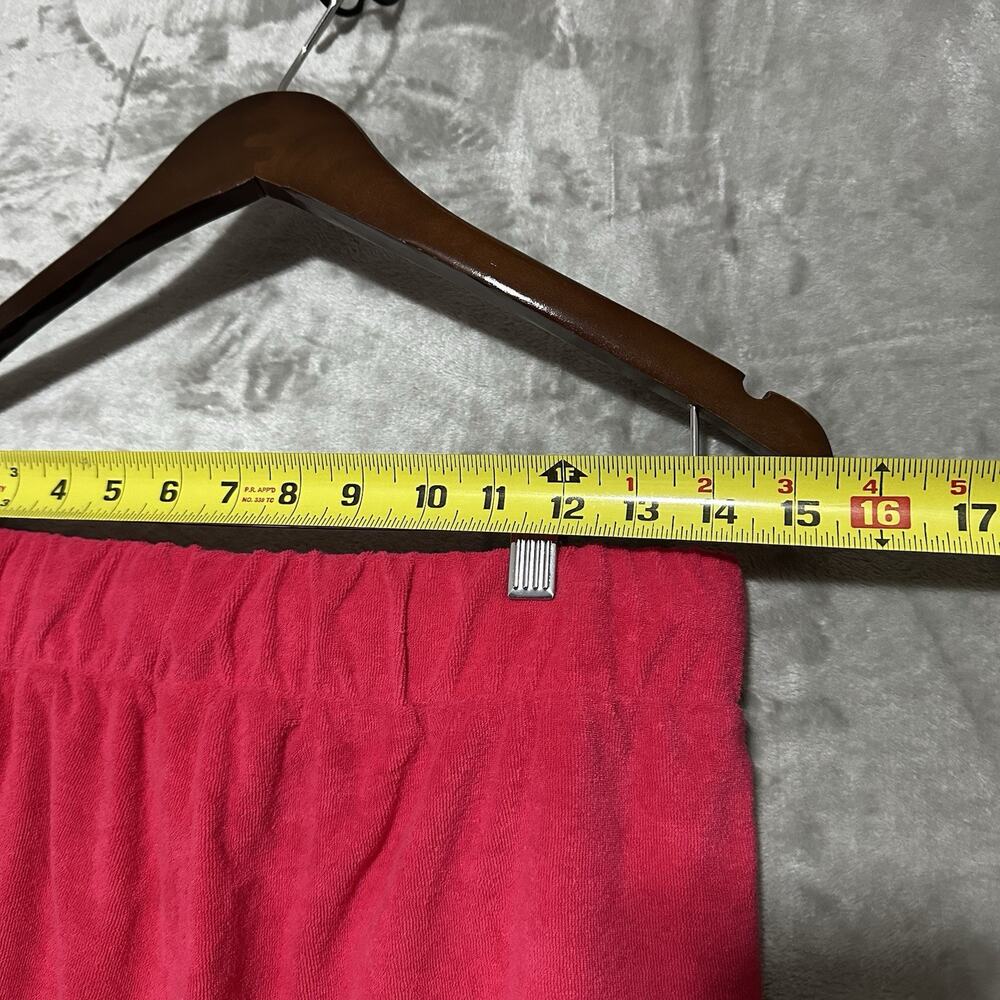 Juicy Couture Watermelon Tracksuit Womens S Pink Terry Cloth‎ Jacket Pants Set - Picture 8 of 10